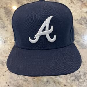 Atlanta Braves On Field Fitted Hat 7 1/4